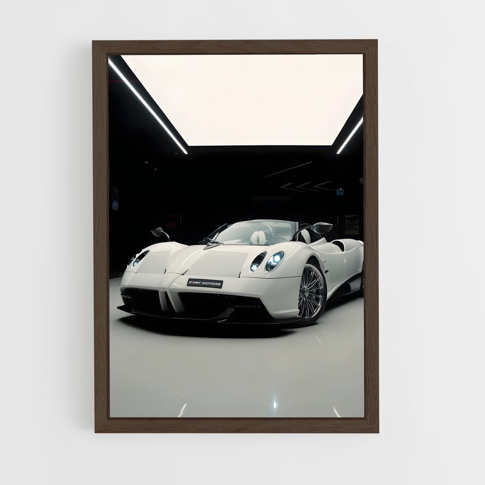 Poster Vitesse Épurée – affiche Pagani (vue 5)
